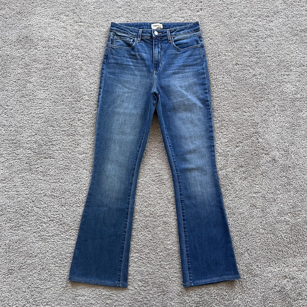 L'Agence Selma High Rise Bootcut Lakewood Jeans Womens 28 Blue USA Denim